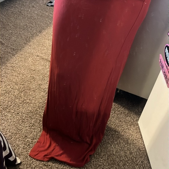 Forever 21 rust maxi skirt - Picture 8 of 10